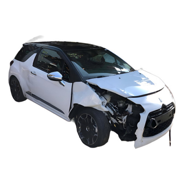 Porta Dianteira Direita Citröen Ds3 2012 2013 (avaria) Dianteira Direito Branco