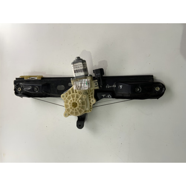 Maquina De Vidro Traseira Direita Focus Hatch 2014 2015 Preto