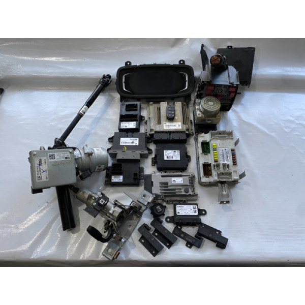 Kit Chave Modulo Injeção Fiat Toro 2.0 Diesel 2022 Volcano