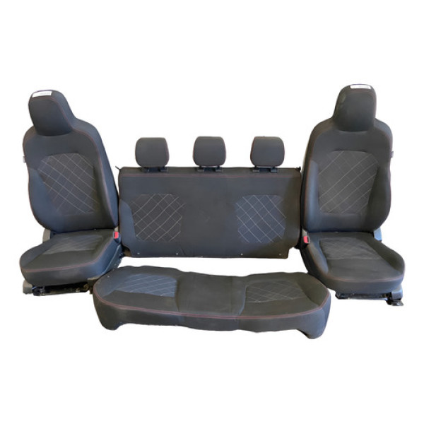 Jogo De Bancos Renault Kwid 2018/ 19/ 20 Preto