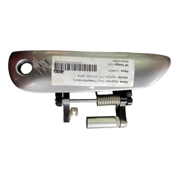 Maçaneta Externa Dianteira Esquerda Honda Fit 2012 2013