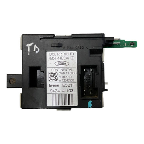 Motor Máquina Vidro Dianteiro Direito Ford Focus 2012