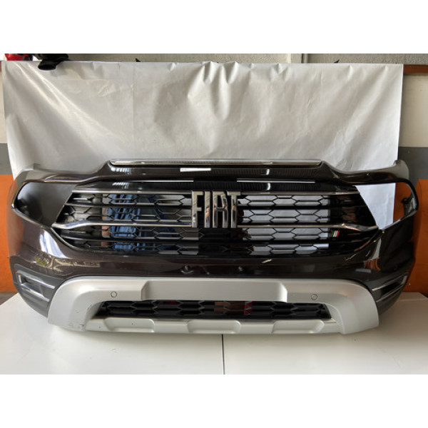 Para Choque Dianteiro Fiat Toro 2.0 2021 2022 Roxo
