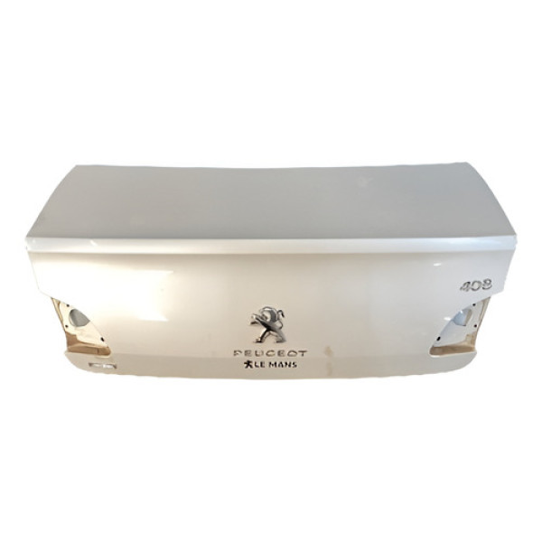 Tampa Traseira Peugeot 408 Thp 2016 2017 Branco