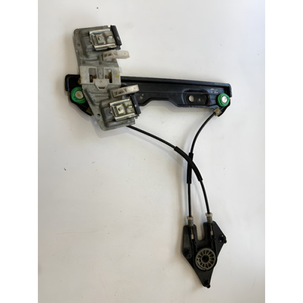 Maquina De Vidro Traseira Esquerda New Fiesta 2014 2015 Preto