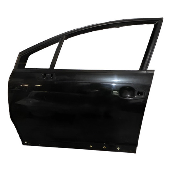 Porta Dianteira Esquerda C4 Hatch 2012 2013 Dianteira Esquerdo Preto