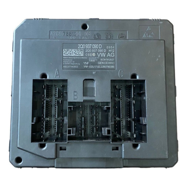  Módulo De Conforto Bcm Vw Nivus, Polo, T-cross 2q0937090d