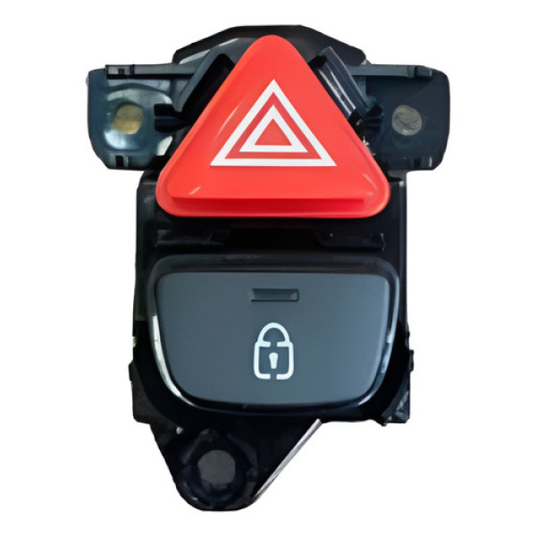 Botão Alerta I Trava Hyundai Hb20 2022 - Preto