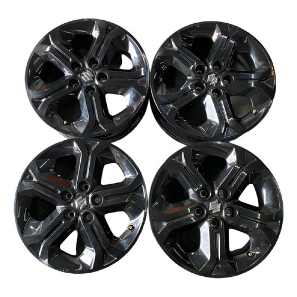 Jogo De Rodas Aro 17 Suzuki Vitara 2017 2018 Preto