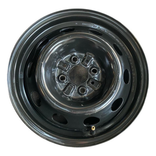 Roda De Ferro Aro 14 Preta Fiat Strada 46556974 Usada Preto