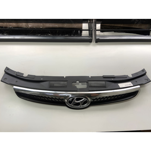 Grade Radiador I30 2009 2010 2011 2012 Preto Direito