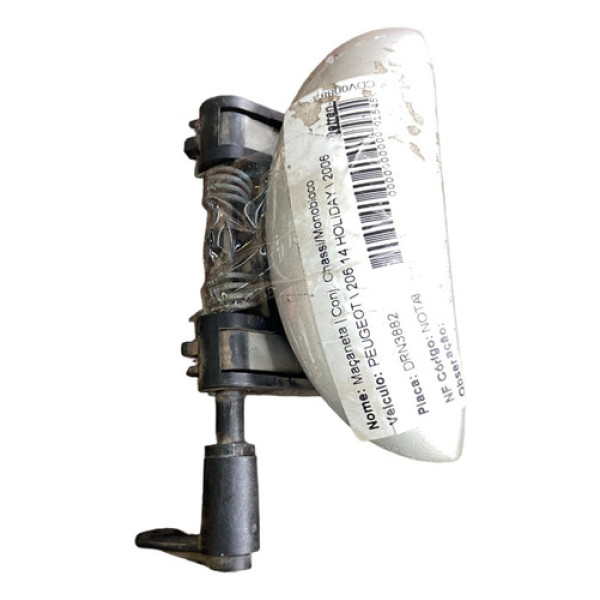 Maçaneta Externa Traseira Esquerda Peugeot 206 2006