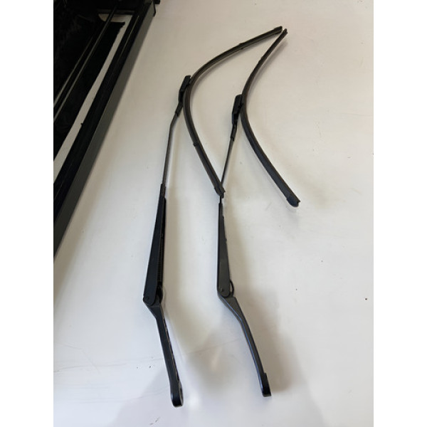 Par Haste Limpador De Para Brisa Peugeot 1.6 408 2013 2014 Preto