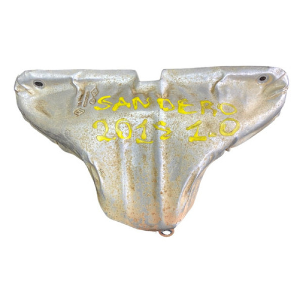 Protetor Defletor Do Catalisador Renault Sandero 1.0 2015