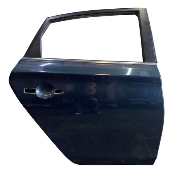 Porta Traseira Direita Sentra 2014 2015 Azul Direita Traseira