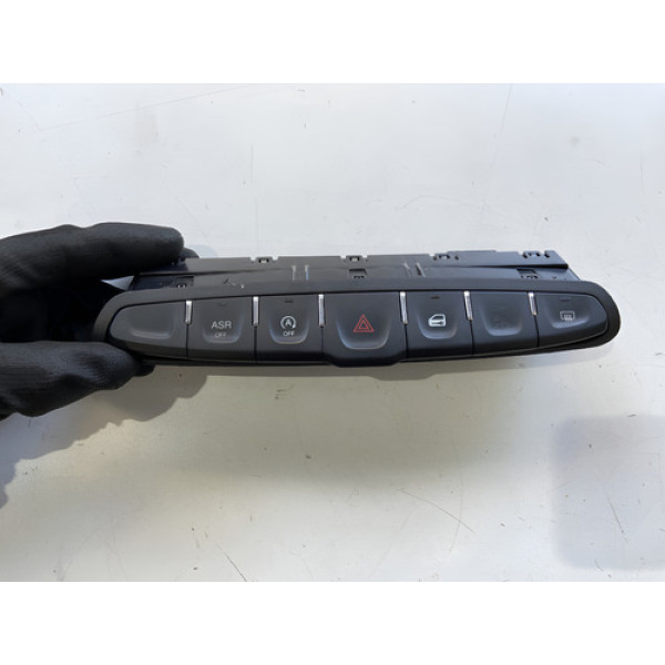 Botão Pisca Alerta Trava Asr Desembaçador Fiat Argo 2018 Preto