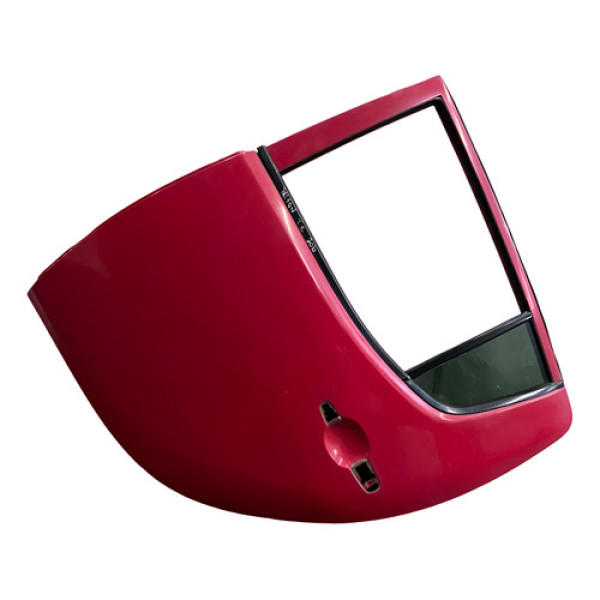 Porta Traseira Esquerda L200 Triton 2009 2010 2011 2012 2013 Traseira Esquerdo Vermelho