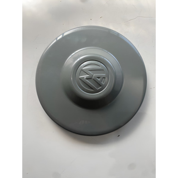 Calota Plastico Volkswagen Kombi Branca Original Unidade Cinza