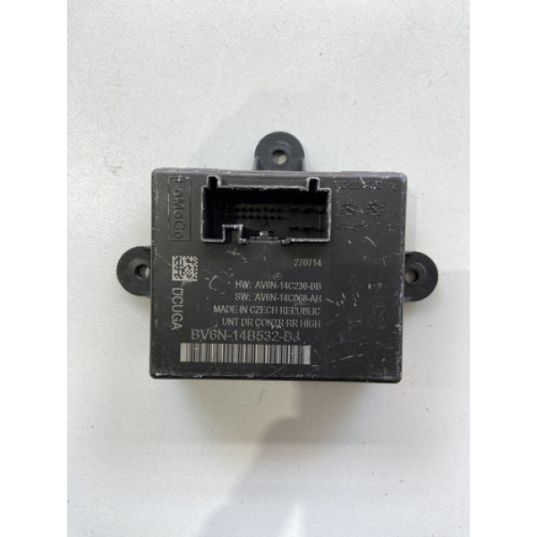 Módulo De Porta Traseiro Esquerdo Ford New Fiesta 1.6 2014 Preto