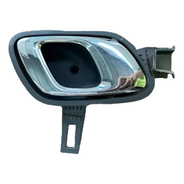 Maçaneta Interna Cromada Direita Renault Kwid 806706868r Dd Prateado Traseira