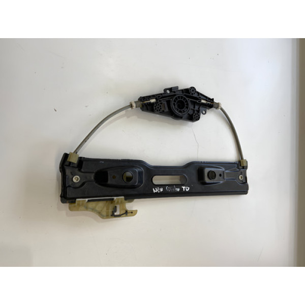 Maquina De Vidro Traseiro Direito New Fiesta 2014 Preto