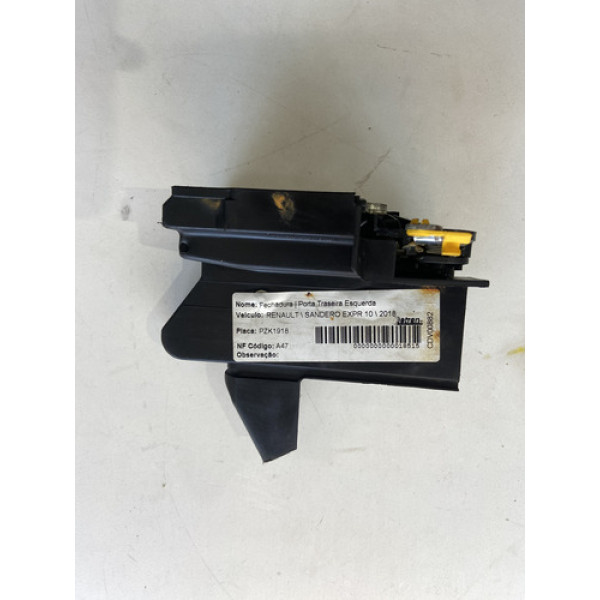 Fechadura De Porta T.e Renault Sandero 1.6 2017 2018