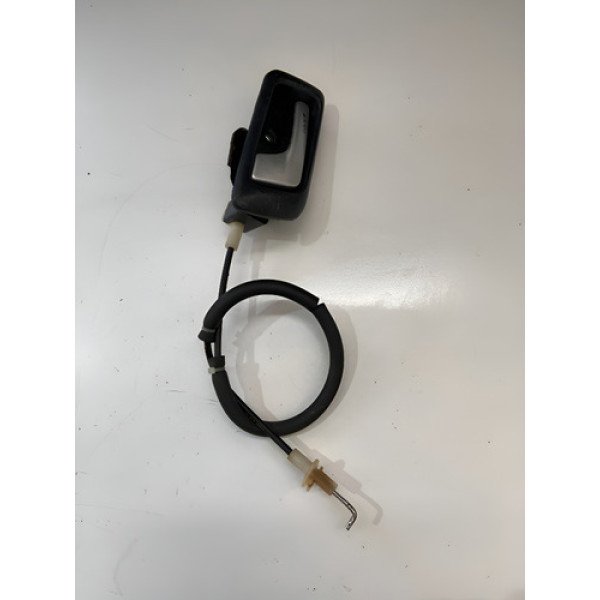 Maçaneta Interna Dianteira Esquerda Fiat Strada 1.4 2015 Preto Dianteira