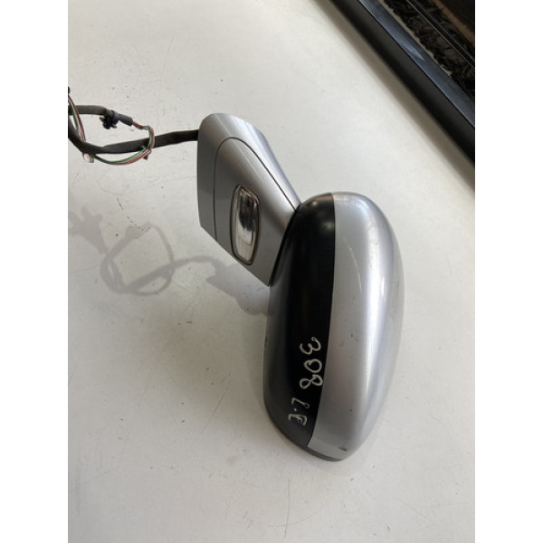 Espelho Retrovisor Lado Esquerdo Peugeot 308 2013 2014 2015