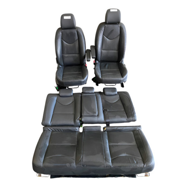 Jogo De Bancos Em Couro Peugeot 408 2014 2015 Preto