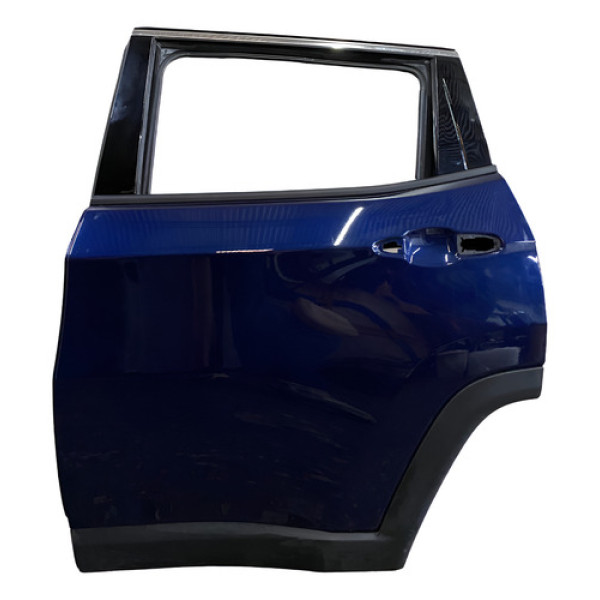 Porta Traseira Esquerda Compass 2020 2021 2022 2023 Traseira Esquerda Azul