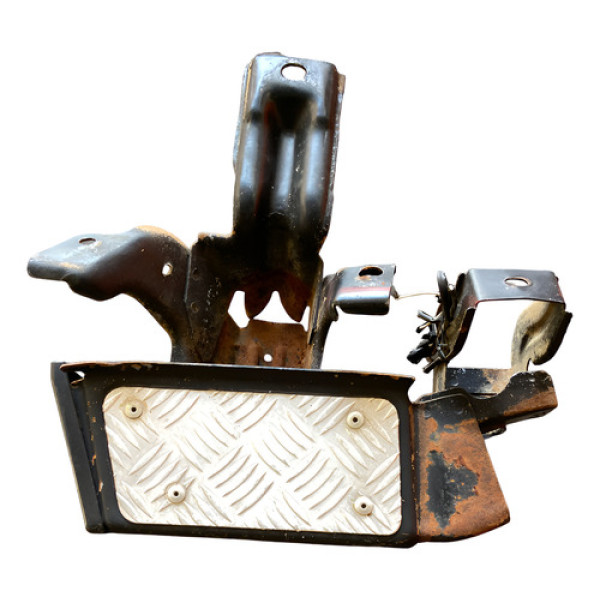 Estribo Apoia Pé Direito Fiat Strada 1.4 2015 2016 Preto