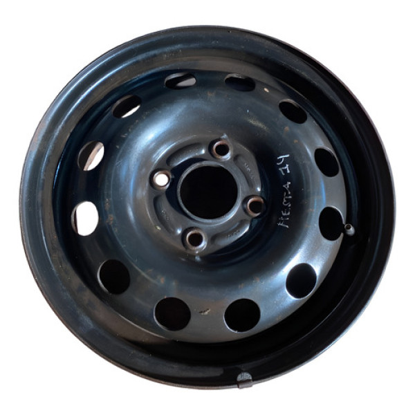 Roda Ferro Ford 4x108 Courier Aro 14 Escort Preto