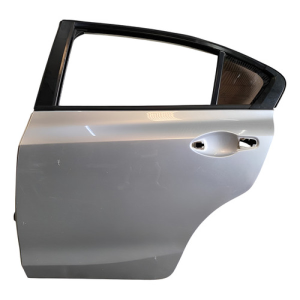 Porta Traseira Esquerda Civic 2012 2013 2014 2015 Traseira Esquerdo Prateado