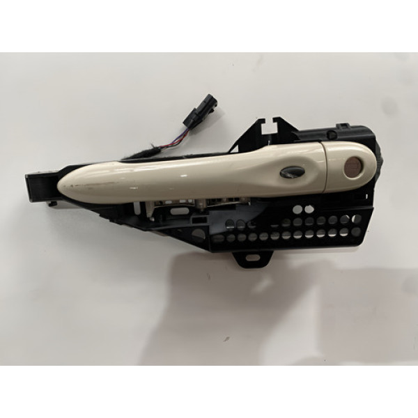 Maçaneta Externa Dianteira Esquerda Renault Captur 2019 2020 Cinza Dianteira