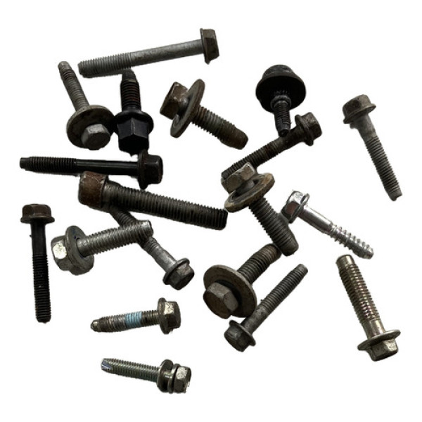 Kit 20 Parafusos Sortido Automotivo 06 Preto