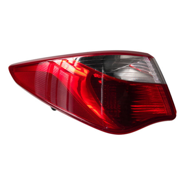 Lanterna Traseira Esquerda Hb20 Sedan 2015 Esquerdo/motorista Vermelho