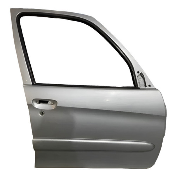 Porta Dianteira Direita Xsara Picasso 2010 2011 2012 Direito Prateado Dianteira
