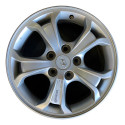 Roda Liga Leve Para Hyundai Tucson 2006 A 2016 Cor Prateado Prateado