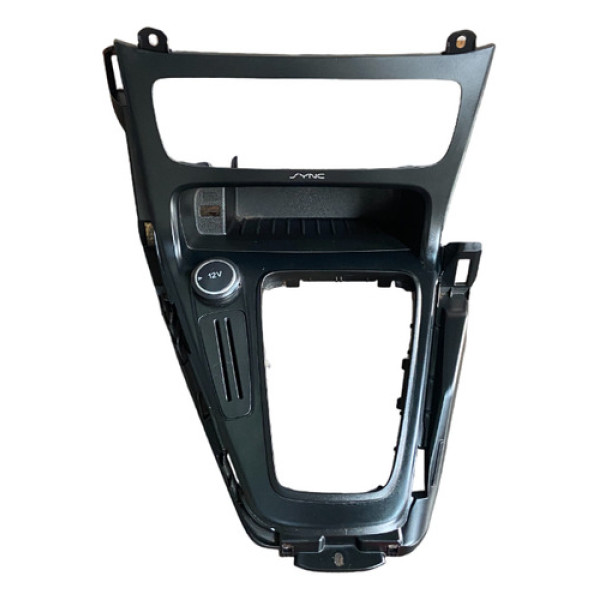 Moldura Central Com Porta Treco Ford Focus 2.0 2016 2017 Preto