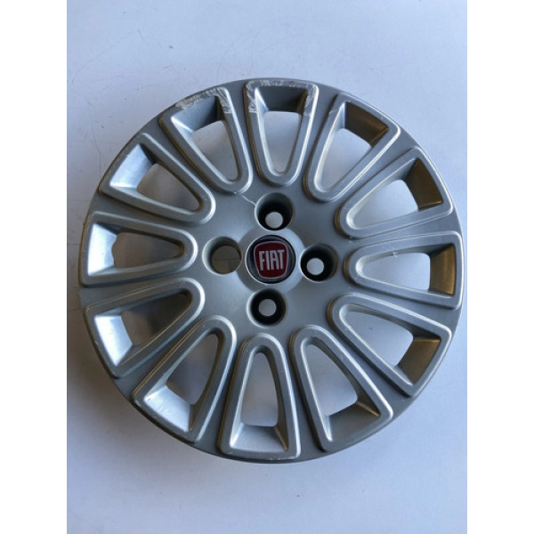 Calota Aro 14 Fiat Gran Siena 2014 2015 Avaria Prateado