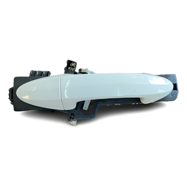 Maçaneta Externa Traseira Direita New Fiesta 2014 2015 Branco Traseira