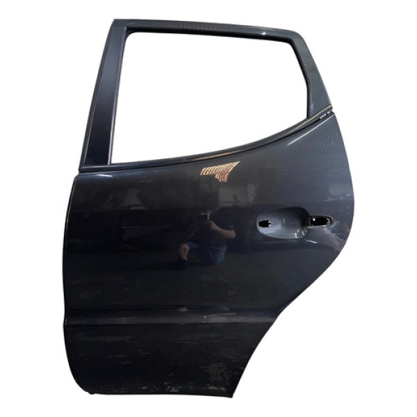 Porta Traseira Esquerda Classe-a 2001 Azul Traseira Esquerdo
