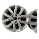 Roda Avulsa Aro 16 Hyundai Creta 2021 2022 2023 2024 Prateado