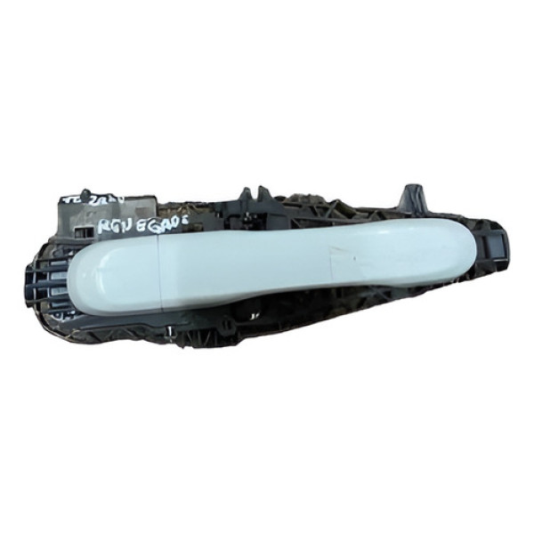 Maçaneta Externa Traseira Esquerda Jeep Renegade 2020 2021 Branco Traseira