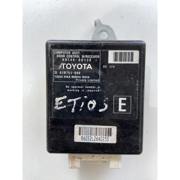 Modulo Controle Conforto Do Toyota Etios 2013 2014
