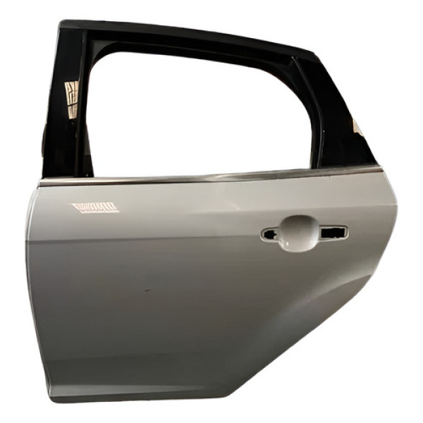 Porta Traseira Esquerda Focus Sedan Hatch 2014 2015 2016 17 Traseira Esquerda Azul-celeste