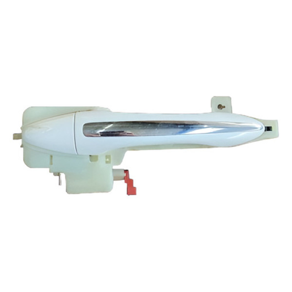 Maçaneta Externa Traseira Esquerda Kia Cerato 2017 2018 Branco Traseira