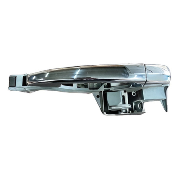 Maçaneta Externa Lado Direito Citroen Ds3 2013 2014 - Prateado - Dianteira/traseira