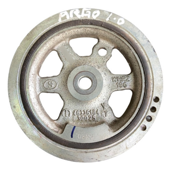 Polia Do Virabrequim Fiat Cronos Argo Uno Mobi 1.0 3cc