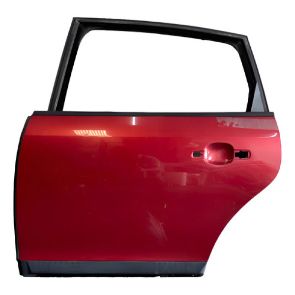 Porta Traseira Esquerda C4 Pallas 2011. Traseira Esquerda Vermelho